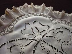 finest white linen bedding monogram BD